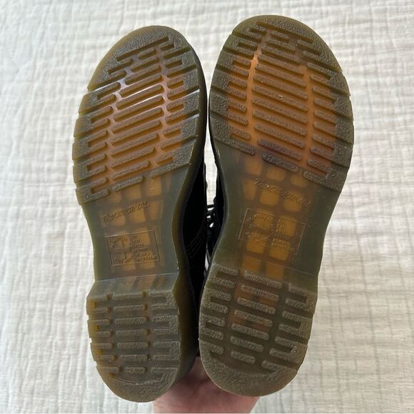 Dr. Martens Boots SLIP RESISTANT LEATHER LACE UP 1460 Size Women’s 7 - Picture 9 of 10